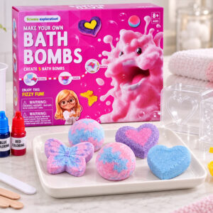 „Pasidaryk pats“ vonios bombų gamybos rinkinys DIY WORKSHOP – kvapnus, šnypščiantis ZA6557 - Image 7