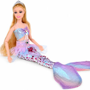 2-in-1 lėlių rinkinys: BUTTERFLY MERMAID lėlė su priedais ZA6558 - Image 6