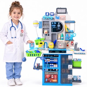 Gydytojo rinkinys vaikams MEDICAL CENTER – gydytojo kabinetas 92 dalys ZA6582 - Image 3