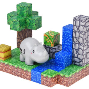 Magnetinės kaladėlės RHINO konstravimo kubeliai ir pikseliai 47vnt. ZA6605 - Image 4