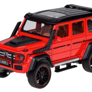 Nuotoliniu būdu valdomas metalinis Brabus G800 automobilis su atsidarančiomis durelėmis ir LED žibintais RC0771 - Image 3