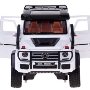 Nuotoliniu būdu valdomas metalinis Brabus G800 automobilis su atsidarančiomis durelėmis ir LED žibintais RC0771 - Image 7