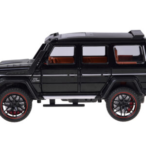 Nuotoliniu būdu valdomas metalinis Brabus G800 automobilis su atsidarančiomis durelėmis ir LED žibintais RC0771 - Image 5