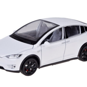 Tesla Model X RC 1:22 nuotoliniu būdu valdomas modelis su LED šviesomis ir dūmų efektu RC0772 - Image 6