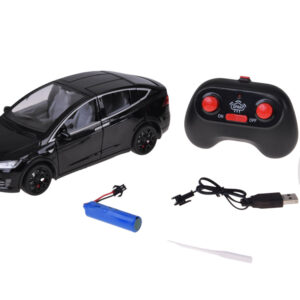 Tesla Model X RC 1:22 nuotoliniu būdu valdomas modelis su LED šviesomis ir dūmų efektu RC0772 - Image 2