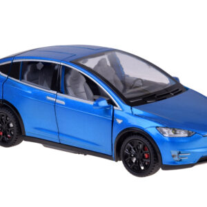 Tesla Model X RC 1:22 nuotoliniu būdu valdomas modelis su LED šviesomis ir dūmų efektu RC0772 - Image 2