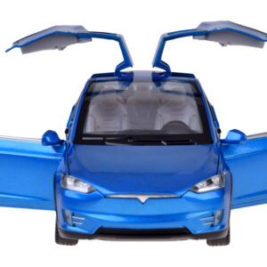 Tesla Model X RC 1:22 nuotoliniu būdu valdomas modelis su LED šviesomis ir dūmų efektu RC0772 - Image 8