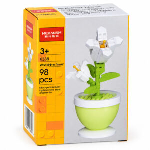 Konstruktorių serija: Gėlės mini vazonėlyje LILIA 98 vnt. ZA6289 F - Image 8