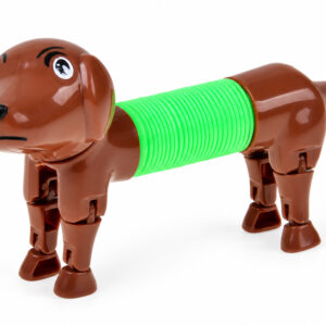 DACHSHUND šuns formos antistresinis ir sensorinis žaislas, tempiamas šuo ZA6634 - Image 5