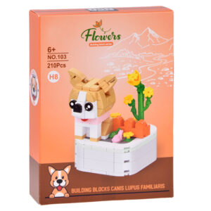 Konstruktorių serija: šunys ant pagrindo Shiba Inu 210el. ZA6620 H - Image 6