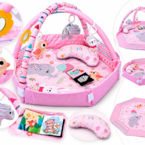 2-in-1 maniežas su arkomis ir žaislais ZA6380 - Image 4