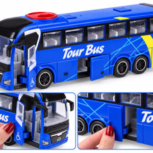 Interaktyvus COACH – atidaromas autobusas su šviesomis ir garsais 1:16 ZA6388 - Image 5