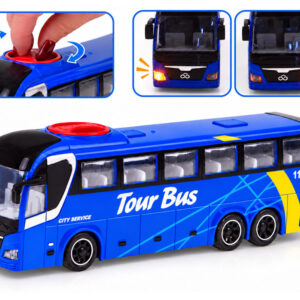 Interaktyvus COACH – atidaromas autobusas su šviesomis ir garsais 1:16 ZA6388 - Image 2