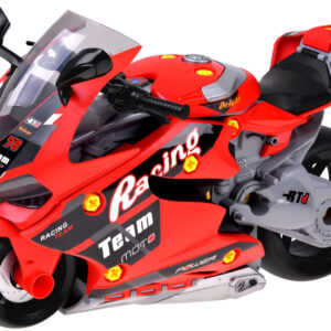 Motociklų surinkimo dirbtuvės, 59 dalys, variklio garsai ir šviesos ZA6451 - Image 3
