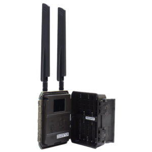 Medžioklės kamera PNI Hunting 400C 12MP su 4G LTE internetu, GPS, vaizdo ir nuotraukų siuntimu į telefoną, 4 el. pašto adresus, FTP, Full HD 1080P, naktiniu matymu, 57 nematomais šviesos diodais gyvūnams - Image 1