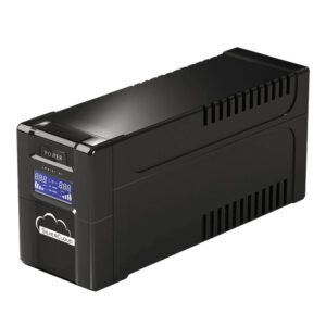UPS SilverCloud SafePC 650AVR galia 360W LCD ekranas kompiuterio stebėjimo programinė įranga