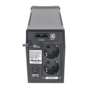 UPS SilverCloud SafePC 650AVR galia 360W LCD ekranas kompiuterio stebėjimo programinė įranga - Image 3