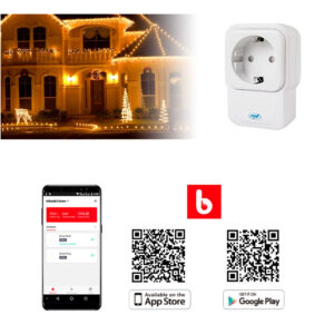 Išmanusis lizdas su kartotuvu ir šviesos reguliatoriumi PNI SmartHome SM441R, skirtas bet kurio elektros prietaiso įjungimui / išjungimui internetu - Image 6