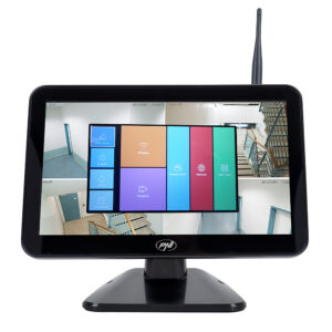 Vaizdo stebėjimo rinkinys PNI House WiFi650 – 4 Full HD „Wi-Fi“ P2P kameros ir 12 colių LCD monitorius - Image 9