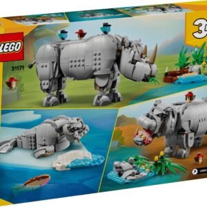LEGO CREATOR 3 IŠ 1 31171 Laukiniai gyvūnai: Didžiuojasi raganosis su paukščiais - Image 2