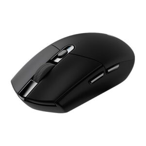 Logitech G305 Lightspeed Belaidė žaidimų pelė, RF Wireless + Bluetooth, 12000 DPI, Juoda - Image 3