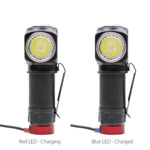 PNI Adventure F75 priekinis žibintuvėlis su 6W, 600 lm LED, aliuminis, su baterija ir USB magnetiniu įkrovikliu - Image 10