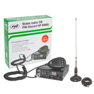 CB PNI ESCORT HP 8000L ASQ radijo stoties komplektas + CB PNI ML160 antena su magnetu - Image 2