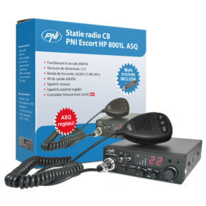 CB PNI ESCORT HP 8001L ASQ radijo stoties komplektas + CB PNI S75 antena su kabeliu ir tvirtinimo laikikliu - Image 16