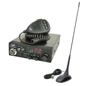CB PNI ESCORT HP 8024 ASQ radijo stoties komplektas + CB PNI Extra 48 antena su magnetu - Image 10