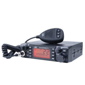 CB radijo stotelė PNI Escort HP 9001 PRO, reguliuojamas ASQ, AM-FM, 12V / 24V, 4W, nuskaitymas (Scan), dviejų kanalų stebėjimas (Dual Watch), ANL, daugiaspalvis ekranas