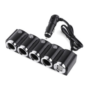 Automobilinis cigarečių degiklio skirstytuvas PNI Lighter 04 12V / 24V 4 išvestys, 2xUSB, LED indikatorius - Image 3