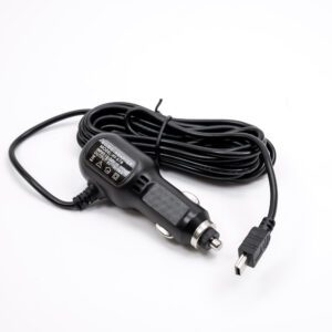 PNI automobilinis įkroviklis su miniUSB lizdu 12V / 24V - 5V 1.5A, laido ilgis 3.5m, skirtas automobiliniam DVR - Image 6