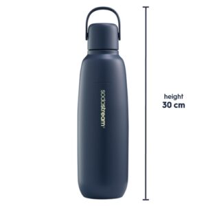 SodaStream Fizz & Go COOL 0,9L Termo gertuvė, Stainless Steel, Storm - Image 3
