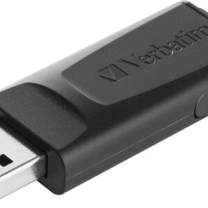 Verbatim 98698 Slider USB atmintinė 64GB, USB-A 2.0, Juoda - Image 2