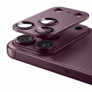 KAMEROS APSAUGA Tech-Protect CAMFULL FIT+ iPhone 18 PRO BURGUNDY - Image 2