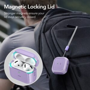ESR ORBIT HALOLOCK MAGSAFE DĖKLAS AIRPODS 4 / 5 VIOLETINIS - Image 2