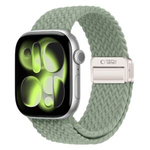 Tech-Protect NYLONMAG Watch 8 / 9 / 10 / 11 / 12 / SE (40 / 41 / 42 MM) PISTACHIO