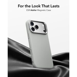 ESR ODINIS DĖKLAS SU STOVU MagSafe iPhone 17 PRO MAX / 18 PRO MAX PILKAS - Image 2