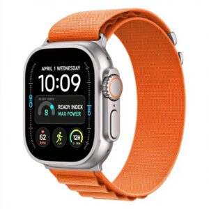 Tech-Protect NYLON PRO Watch 8 / 9 / 10 / 11 / 12 / SE / ULTRA (44 / 45 / 46 / 49 MM) ORANŽINIS - Image 3