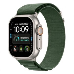 Tech-Protect NYLON PRO Watch 8 / 9 / 10 / 11 / 12 / SE / ULTRA (44 / 45 / 46 / 49 MM) KARINĖ ŽALIA - Image 3
