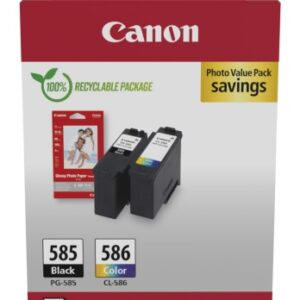 Canon PG-585/CL-586 (6205C004) Photo value pack Rašalinių kasečių komplektas, BK/CMY - Image 3
