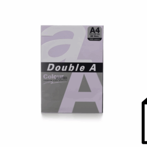 Spalvotas popierius Double A, 80g, A4, 500 lapų, Levender