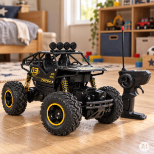 Nuotoliniu būdu valdomas visureigis RC automobilis 1:16 mastelio 4x4 pavara 4.8V 2000mAh baterija - Image 3