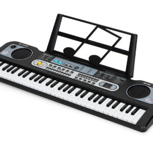 Didelis pianino klaviatūra su mikrofonu vaikams + maitinimo šaltinis - Image 3