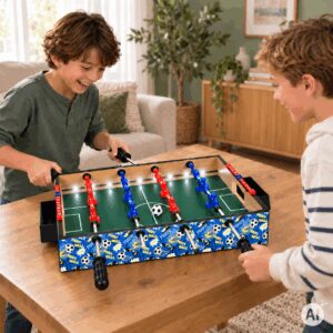 Mini stalo futbolas 50x30 cm stalo futbolo žaidimas vaikams ECOTOYS - Image 3