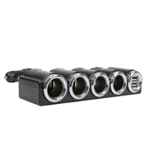 Automobilinis cigarečių degiklio skirstytuvas PNI Lighter 04 12V / 24V 4 išvestys, 2xUSB, LED indikatorius - Image 5