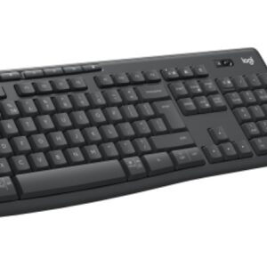 Logitech MK370 Combo for Business Belaidė klaviatūra + Pelė, RF Wireless+Bluetooth, US Int, Graphite - Image 2
