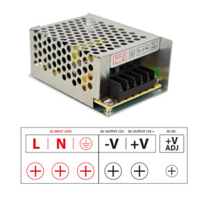 Perjungiamas įtampos šaltinis PNI ST3.4A 12V 3.4A, stabilizuotas stebėjimo sistemoms - Image 5