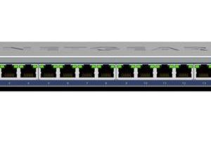 NETGEAR GS116 Ne-valdomas L2 Gigabit Ethernet (10/100/1000) Juoda