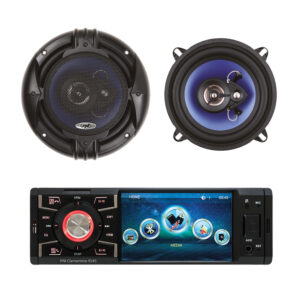 Automobilinis MP5 grotuvas PNI Clementine 9545 + koaksialiniai automobiliniai garsiakalbiai PNI HiFi500, 100W, 12.7 cm